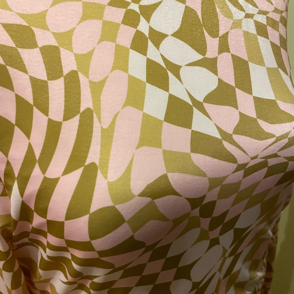 AFRM Geometric Pattern Maxi Dress W/Cutout - Picture 4 of 6